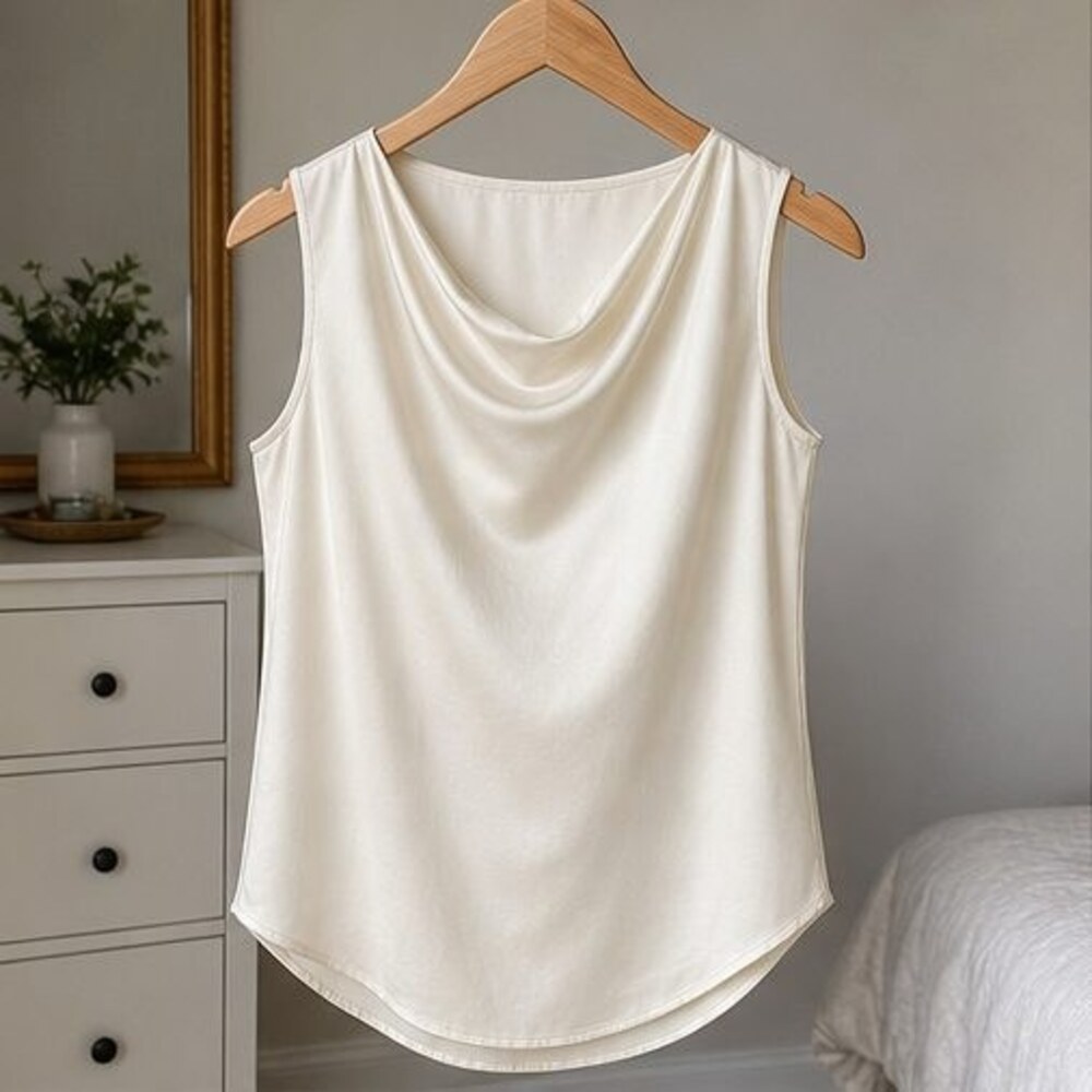 White Peplum Top